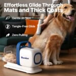 Dog Grooming Kit with Pet Vacuum，2L Large Capacity Dog Brush vacuum, 15000PA & Low Noise Pet Grooming Vacuum for Shedding Pets and Cats - Dogs Hair Remover - Image 5