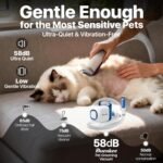 Dog Grooming Kit with Pet Vacuum，2L Large Capacity Dog Brush vacuum, 15000PA & Low Noise Pet Grooming Vacuum for Shedding Pets and Cats - Dogs Hair Remover - Image 7