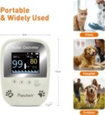 Veterinary Spo2 Pulse Oximeter,Handheld Digital Animal Pulse Oximeter Equipment for Pet Dog and Cat Tongue Probe, Easy to use and Accurate Monitor, Battery Included - Image 8