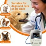 Veterinary Spo2 Pulse Oximeter,Handheld Digital Animal Pulse Oximeter Equipment for Pet Dog and Cat Tongue Probe, Easy to use and Accurate Monitor, Battery Included - Image 9
