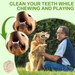 Set of 6 Dog Rope Toys, Dog Chew Ropes Made of Cotton & Hemp, Aggressive Chewers, Dog Rope Tug Pull Toy, Indestructible Dental Rope for Chewing and Teeth Cleaning, for Puppies, Small, Medium Dogs - Image 5