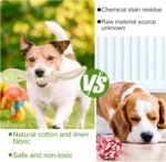 Set of 6 Dog Rope Toys, Dog Chew Ropes Made of Cotton & Hemp, Aggressive Chewers, Dog Rope Tug Pull Toy, Indestructible Dental Rope for Chewing and Teeth Cleaning, for Puppies, Small, Medium Dogs - Image 7