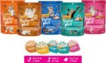 Friskies Party Mix Chicken Lovers Crunchy Cat Treats & Lil' Soups Wet Cat Food Complements, Chicken & Tuna Broth (4-Pack Variety) - Image 8