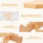 Slow Feeder Cat Bowl Raised with Stand, 16 cm Wide Elevated Ceramic Shallow Slow Eating Pet Bowl for Dry/Wet Food, Anti-Vomiting Cat Puzzle Feeder, Whisker Friendly, Dishwasher Safe (White) - Image 7