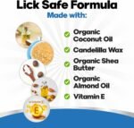 Lick Safe Cat Paw Balm - 0.15 Oz Paw Balm for Cats - Natural Paw Butter for Cats - Vet Recommended Cat Paw Protection - Paw Wax for Cats - Fix Dry Cracked Paws - Cat Paw Moisturizer Stick - Cat Stuff - Image 7