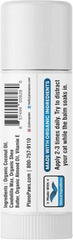 Lick Safe Cat Paw Balm - 0.15 Oz Paw Balm for Cats - Natural Paw Butter for Cats - Vet Recommended Cat Paw Protection - Paw Wax for Cats - Fix Dry Cracked Paws - Cat Paw Moisturizer Stick - Cat Stuff - Image 9
