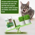 30g Cat Grass Teething Stick, Delicious Cat Treat Snack Edible Cat Chew Toy for Teeth Cleaning and Hairball Removal in Cats - Image 9