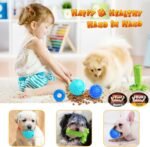 KIPRITII Dog Toys for Puppy Teething - 23 Pack Puppy Teething Toys for Boredom, Pet Dog Toothbrush Dog Toys with Rope Toys, Dog Treat Ball and More Squeaky Toy for Puppies and Small Dogs - Image 6
