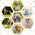 KIPRITII Dog Toys for Puppy Teething - 23 Pack Puppy Teething Toys for Boredom, Pet Dog Toothbrush Dog Toys with Rope Toys, Dog Treat Ball and More Squeaky Toy for Puppies and Small Dogs - Image 8