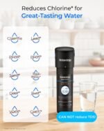 Waterdrop 10UA Under Sink Water Filter System, Reduces Lead, Chlorine, Bad Taste & Odor, Under Counter Water Filter Direct Connect to Kitchen Faucet, NSF/ANSI 42 Certified, 11000 Gallons, USA Tech - Image 4