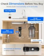 Waterdrop 10UA Under Sink Water Filter System, Reduces Lead, Chlorine, Bad Taste & Odor, Under Counter Water Filter Direct Connect to Kitchen Faucet, NSF/ANSI 42 Certified, 11000 Gallons, USA Tech - Image 6
