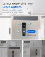 Waterdrop 10UA Under Sink Water Filter System, Reduces Lead, Chlorine, Bad Taste & Odor, Under Counter Water Filter Direct Connect to Kitchen Faucet, NSF/ANSI 42 Certified, 11000 Gallons, USA Tech - Image 7