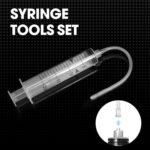 10 Pack 20ml Luer Lock Syringe with Cap and Soft Plastic Tube, Individually Wrapped, Suitable for Pet Feeding, Liquids Measuring Ink Dispensing - Image 5