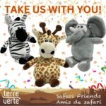 Safari Friends Dog Plush Toys, Soft, Washable & Durable, Interactive Squeaky Toys, Perfect for Small, Medium, & Large Breeds, Ensuring Endless Entertainment, 3 Pack Cute Dog Plushies - Image 8