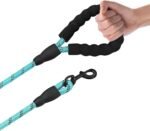Dog Leashes for Large Medium and Small Dogs,Laisse Pour Chien with Comfortable Padded Handle,Heavy Duty Dog Leads(1/2in x 6Ft,Turquoise and Turquoise(2-Pack)) - Image 4
