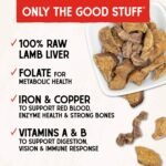 Stella & Chewy's Freeze-Dried Raw Single Ingredient Lamb Liver Treats, 85g Bag - Image 4