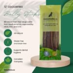 12" Jumbo Odourfree Bully Sticks (6 Pack) Large Dog Dental Chew (335 g)-Rawhide Free-Chemical Free-LONGLASTING-100% Beef-no additives - Image 3