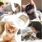 Fioqiog Brown Cat Winter Sleeping Bag (Large Size: 58×42cm), Cozy Cat Bed Cave, Soft and Comfortable Cat Beds for Pets and Small Dogs, Easy Access Self Warming & Heating Bags 360°Wrap - Image 8