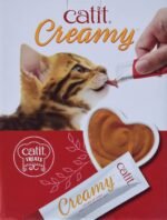 Catit Creamy Cat Treats Lickable, Assortment, 96 Tubes, Hand-Fed Lickable Cat Treats, Healthy & Hydrating, Made with Fresh Ingredients, Gaterie Pour Chat - Image 4