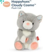 B. Toys – 12-Inch Plush Cat – Stuffed Animal – Super Soft Kitten – Gray & White – 12-Inch – Washable – Baby, Toddler, Kids – Happyhues – Cloudy Cosmo – 0+ Months - Image 6