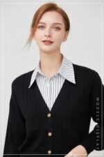 YEKEYI False Collar Shirt Detachable Fake Collar Wrist Cuffs Fake Sleeve Cuffs Collar Half Shirt Collar - Image 5