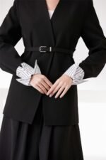 YEKEYI False Collar Shirt Detachable Fake Collar Wrist Cuffs Fake Sleeve Cuffs Collar Half Shirt Collar - Image 6