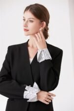 YEKEYI False Collar Shirt Detachable Fake Collar Wrist Cuffs Fake Sleeve Cuffs Collar Half Shirt Collar - Image 8