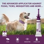 Vectra 3D Flea and Tick Treatment for Dogs Weighing 25.1-43 kg (55.2-94.6 lbs) - Tick and Flea Prevention for Dogs That Repels Mosquitoes and More with Easy Monthly Application (3 Pack) - Image 3