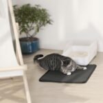 Conlun Cat Litter Mat Trapper, 58x40cm Honeycomb Double Layer Tapis Litiere Chat, Waterproof, Urine Proof Litter Box Mat, Washable No Slip Cat Matt for Waste Catcher, Black - Image 9
