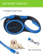 26FT Long Retractable Dog Leash Up to 110lbs, 360°Tangle-Free Heavy Duty Dog Lead with Anti-Slip Handle for Small/Medium/Large Dogs - Image 5