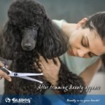 GLADOG Dog Grooming Scissors Kit with Safety Round Tips, Professional 6 in 1 Grooming Scissors for Dogs, Sharp and Durable Dog Shears for Dogs Cats Pets - Image 7