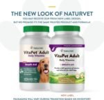 NaturVet VitaPet Adult Daily Vitamins Plus Breath Aid for Adult Dogs, 60 ct Time Release, Chewable Tablets, Made in USA - Image 3