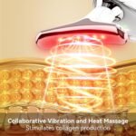 Red Light Therapy Device, 7 Color Skin Care Neck and Face Massager, Portable Facial Massager for Skin Lifting & Tightening - Image 4