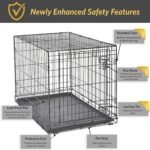 New World Pet Products Folding Metal Dog Crate; Single Door 36" - Image 5