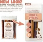 Natural Bully Sticks for Dogs – Long-Lasting, Rawhide-Free Dog Chews – Low Odor, Grain-Free Dental Treat – Single Ingredient, 100% Beef – Canadian Company (6", 5 Count) - Image 3