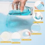 40 Count Puppy Pee Pads 24'' x 24'', Disposable Dog Toilet Training Pad, Ultra Absorbent | Quick Dry | Leak-Proof Pet Potty Pads for Puppies, Dogs, Doggie, Cats, Rabbits, Blue - Image 4