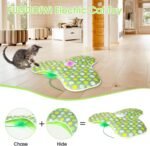 Cat Toys for Indoor Cats, Interactive Cat Toys for Kitten, Chirping & Motion Activate Automatic cat Toys, Cat Hunting Game Hide and Seek for Bored Adult Cats - Image 3