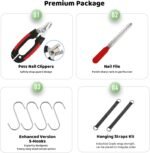 Guzekier Dog Grooming Hammock Harness for Cats and Small Dogs, Groming tabel for Dog, Dog Grooming Sling, Pet Grooming Supplies Kit with Nail Clippers/Trimmer, Nail File,… - Image 6