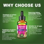 Cat & Dog Natural UTI Medicine, Cranberry Supplement for Dogs, Urinary Tract Infection Treatment Care Drops, Prevention Incontinence, Stones- Bladder Constipation Relief, Kidney Support for Pets - Image 6