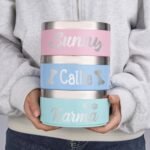 Personalized Dog Food Bowl with Name,Custom Dog Bowl,Dogs Food/Water Bowls,Small Large Bowls for Pet,Stainless Steel Cat Feeder Pet Gift - Image 5