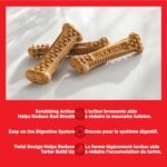 Milk-Bone Brushing Chews Dental Dog Treats, Chicken Flavour Dental Chew, Helps Clean Teeth and Reduce Bad Breath, For Large Dogs, 18 Treats (Pack of 1) - Image 6