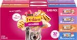 Friskies Shredded Wet Cat Food, Poultry & Fish Combo Variety Pack 4 Flavours - 156 g Can (32 Pack) - Image 3