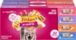 Friskies Shredded Wet Cat Food, Poultry & Fish Combo Variety Pack 4 Flavours - 156 g Can (32 Pack) - Image 4