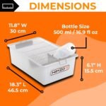 Nimzo Large Lab Cage - Rat & Mouse Breeding Cage, 3-Pack with 500ml Bottle - Image 4