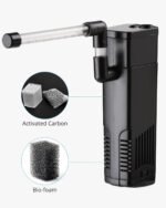 NICREW Aquarium Internal Filter, Submersible Power Filter with Multiple Function, Aeration System with Sponge Filter for Fish Tanks 2-5 Gallon, 40 GPH, 3.5W - Image 5