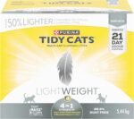 Tidy Cats 4-in-1 Strength Cat Litter, LightWeight Multi-Cat - 5.44 kg Box - Image 3