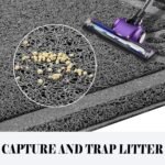 UPSKY Large Cat Litter Mat Trapper 35"×23" Traps Litters from Box and Paws Scatter Control for Folding Trapping Mat Soft for Floor on Sensitive Kitty Paws Easy to Clean - Image 6