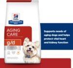 Hill's Prescription Diet g/d Aging Care Chicken Flavor Dry Dog Food, Veterinary Diet, 8.5 lb. Bag (Packaging May Vary) - Image 5