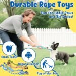 KIPRITII 23-Pack No-Stuffing Squeaky Octopus-Shaped Puppy Toy for Small Dogs, Enrichment Dog Toys with Cute Plush & Engaging Chew Toys for Puppy Teething to Keep Them Busy - Image 5