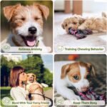 SHARLOVY Puppy Rope Toy, Dog Rope Toy for Small Dogs, Puppy Teething Toys, Cotton Interactive Tug of War Dog Toy for Puppies Boredom, Dog Chew Toys for Aggressive Chewers Small Breed - Image 7